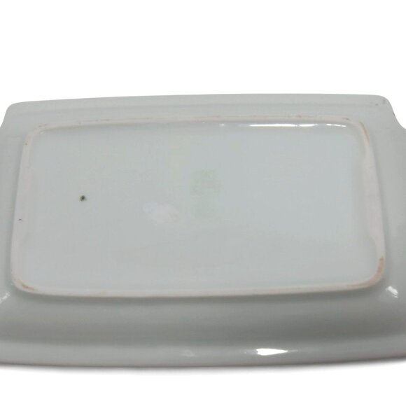 Vanity Set German Democratic Republic Floral Tray Ring Holder Heart Box Vintage - Picture 6 of 11